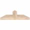 Ekena Millwork Portland Smooth Timber Gable Bracket, Douglas Fir, 36"W x 13"H x 3 1/2"D x 5 1/2"F, 9/12 Pitch GBW036X13X0406POR00SDF - alternate 2